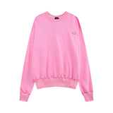 We11 Done Sweatshirts Embossed Letter Print Sweatshirt Same Style for Men and Women