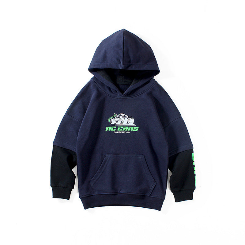 Children Boy Hoodie Autumn Winter Boys Hooded Sweatshirt