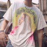 Saint Michael T Shirt Retro Loose T-shirt