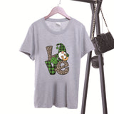 Saint Patrick's Day Closing T-shirt Short Sleeve