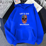 Let'S Go Brandon Hoodie Autumn Winter Hoodie Holiday Men Women Fleece Hooded Sweater