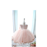 Princess Charlotte Flower Girl Dress Princess Pink Birthday Dress Costume for Piano Performance Summer