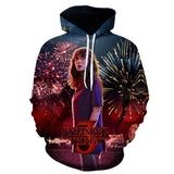 Stranger Things Hoodie 3dstranger Things 3D Digital Printing Men's Hoodie Sweater