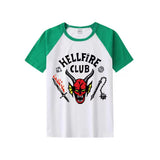 Stranger Things Hellfire Club Hoodie Hooded Sweater 3D Pattern Printed Children's Clothing
