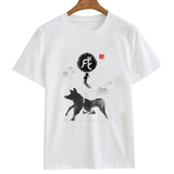 Zodiac Shirts T-Shirt Short Sleeve Male Casual Fashionable Student