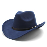 Cowboy Hats Men's and Women's Fedora Hat Denim Hats