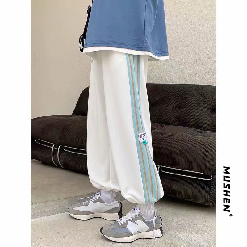 Men Pants Sweatpants Men Loose Track Pants Autumn