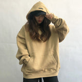 Fog Fear of God Essentials Hoodie Fg7c Flocked Printed Loose-Fitting Hoodie Male