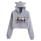 Friends Joey Hoodie Hoodie Printed Fleece Sweatshirt