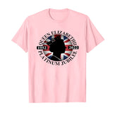 Inspired by Queen's Platinum Jubilee 2022 Elizabeth 70 Years T-shirt Printed Crew Neck Top Short Sleeve
