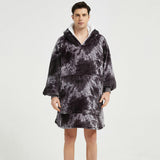 Hoodies Blankets Hooded Lazy Blanket plus Size Home Leisure