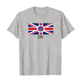 Inspired By Queen 'S Platinum Jubilee 2022 Elizabeth 70 Years T-shirt Printed Round Neck Short Sleeve