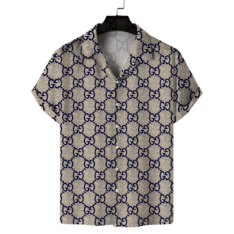 Men Beach T Shirts Spring New Men's Short Sleeve