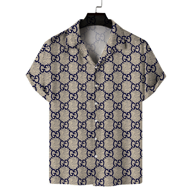 Men Beach T Shirts Men's Spring Short Sleeve Casual