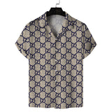 Men Beach T Shirts Men's Spring Short Sleeve Casual