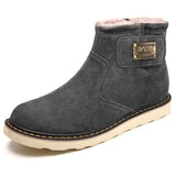 Men's Martin Boots Autumn and Winter Fashion Men's Shoes Leisure Warm