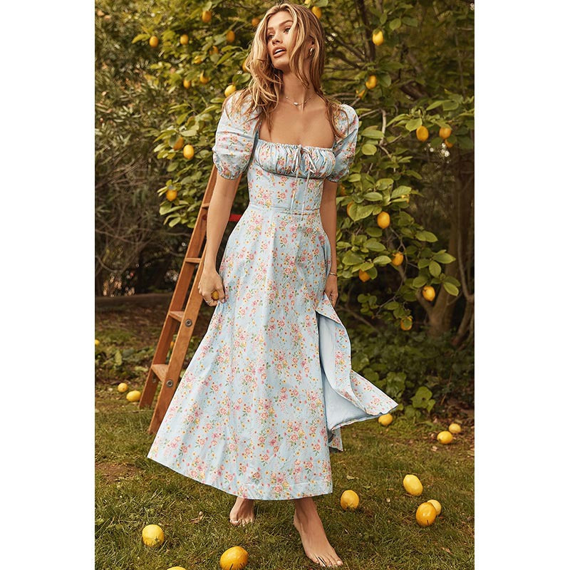 Milkmaid Summer Dresses House Of Cb Tallulah Garden Party Cottagecore Aesthetic Fairycore Dress