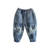 Toddler Boys Pants Boys' Spring and Autumn Casual Jeans Children