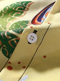 Men Hawaii Shirts Men's Short-Sleeved Men's Casual Shirt