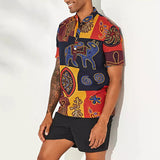 Men Hawaii Shirts Summer Men's Casual Trend Shirt