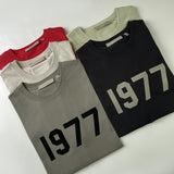 Fear of God Essentials 1977 T-Shirt Cotton Short-Sleeved T-shirt