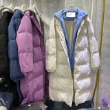 Women Winter Coats Puffer Jacket Down Coat Winter Hooded Down Jacket Female Thickened White Duck Down Coat