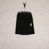 Fashion Brand Summer Loose Sports and Leisure Men's and Women'soff Printed Pants Couple's Pants shorts