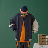 Jock Jacket Couple Jacket Autumn Leisure Boys Autumn and Winter Jacket Baseball Uniform Men