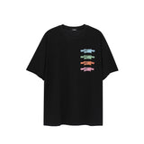 We11 Done T Shirts Color Logo Back Printing Men's and Women's Same Summer Casual
