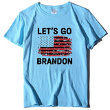 Let's Go Brandon T Shirt Women's Short-Sleeved T-shirt Women's Bottoming Shirt