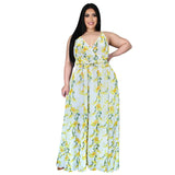Nina Parker plus Size Dresses Sexy Strap Beach Chiffon Dress