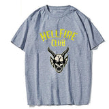 Hellfire Club Shirt Stranger Things Season Short Sleeved T-Shirt