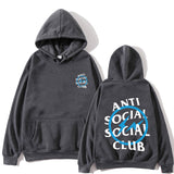 Anti Social Club Hoodie Printed Hoodie