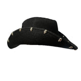 Cowgirl Hats Cowboy Hat Skull Holiday Top Hat Straw Hat