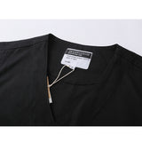 Men Sweater Vest Solid Color Multi-Pocket Leisure Cargo Vest Coat Men's Loose V-neck Sleeveless Tank Top