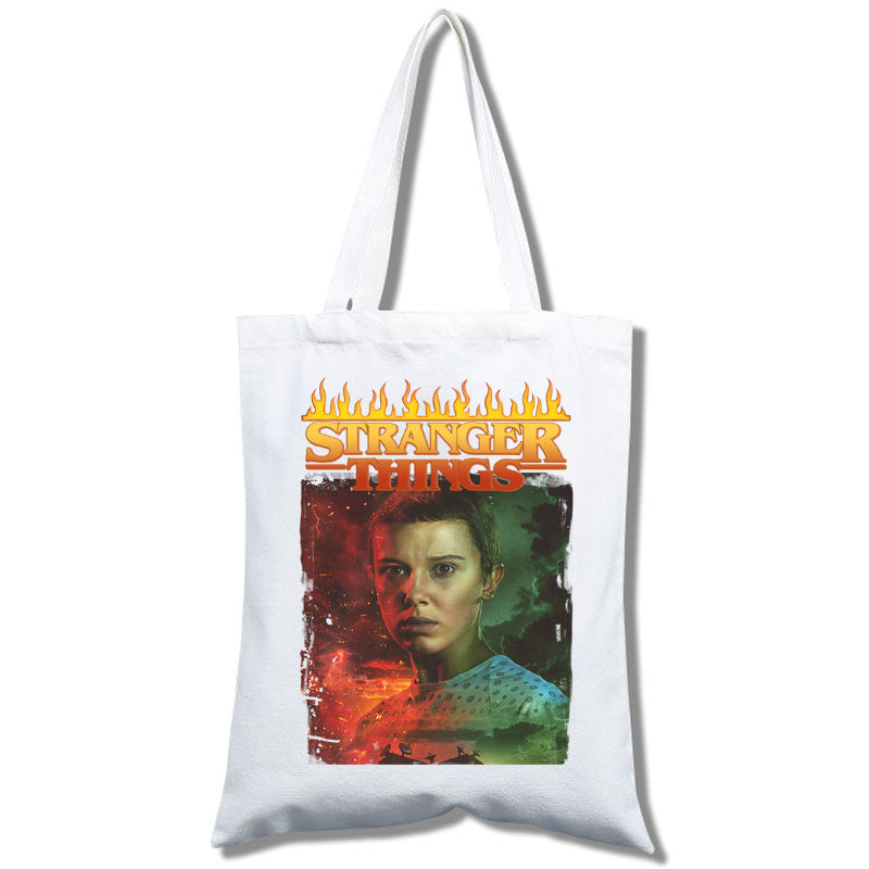 Stranger Things Hellfire Club Handbag Canvas Bag Tote Bag
