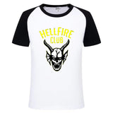Stranger Things Hellfire Club T Shirt T-Shirt Printed Men'S Short Sleeve