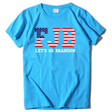 Let's Go Brandon T Shirt Top Women's Letter Print Short-Sleeve T-shirt Women