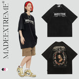 Preppy Aesthetic T Shirt Vintage Summer Letter Print T-shirt for Men and Women