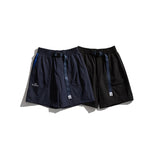 Men Shorts Summer Men's Printed Belt Straight Casual Retro Shorts