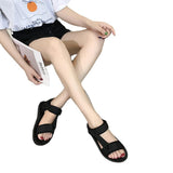 Women Open Toe Sandals Flats Sports Amoi Beach Sandals