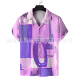 Men Beach T Shirts Spring Men's Short Sleeve Casual Shirt