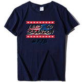 Let's Go Brandon T Shirts Brandon Printed Short-Sleeved T-shirt Women's Bottoming Shirt