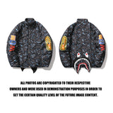 Bape Military Jacket Casual Jacket Coat Autumn And Winter