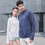 Sun Resistant Clothes Spring Summer Sun Protective Clothes Women's UV Protection Ice Silk Breathable Household