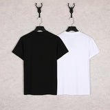 Shark Print T Shirt Spring And Summer Ape Head Color Letter Print Short-Sleeve Loose Couple Casual T-Shirt