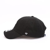 Dodgers and Yankees Baseball Cap 47brand Baseball Cap Female Spring/Summer Sun-Proof Black Cap