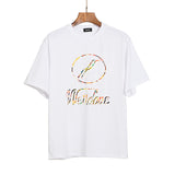 We11 Done T Shirts Graffiti Retro Poster Summer Casual Men and Women