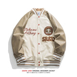 Men Jacket Spring Color Matching Men All-Matching Jacket Jacket