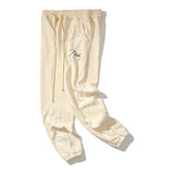 Kanye West Sunday Service Pant Vintage Drawstring Ankle-Tied Trousers Loose Casual Terry Shorts